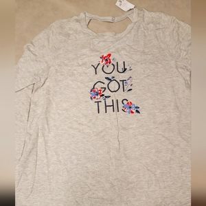 Long sleeve t-shirt for women's.